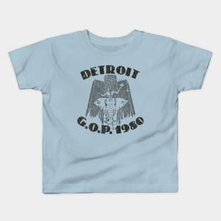 Detroit GOP 1980 Kids T-Shirt